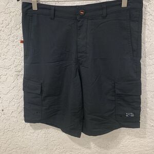 Salt Life Swim SLX - QD Board Shorts Mens 32 Trunks Navy Quick Dry Active Water